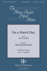 On a March Day SATB choral sheet music cover